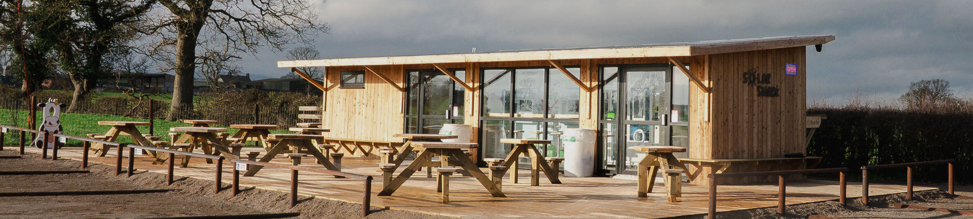 Solar Shack Farm Shop in Rossett, Wrexham