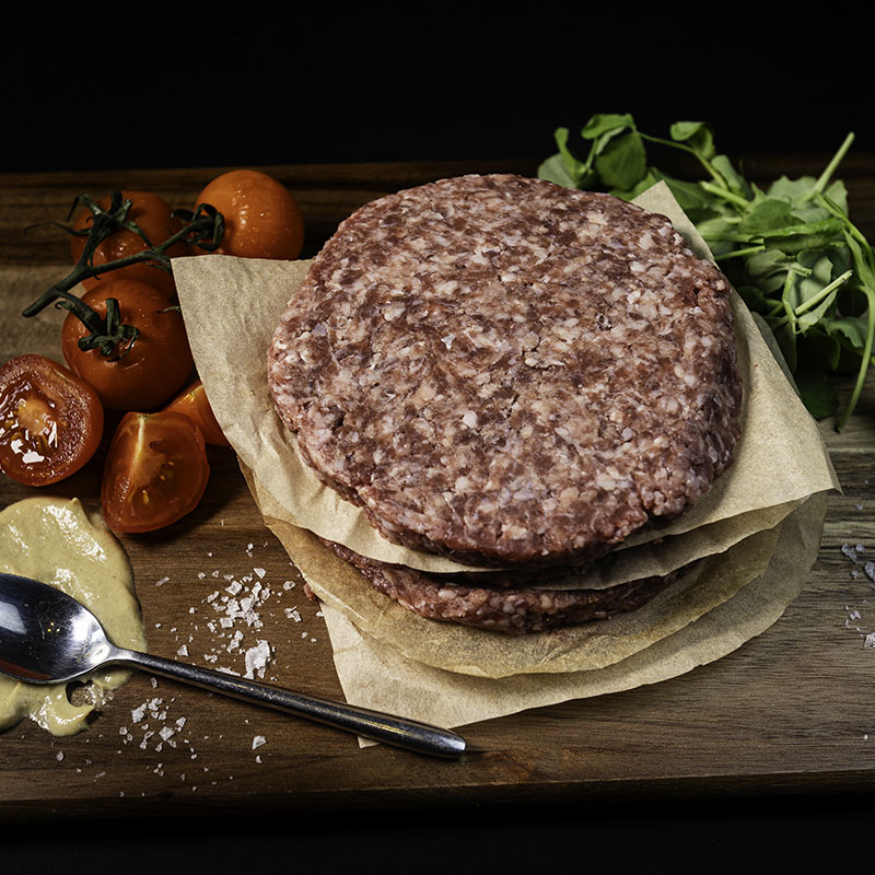 Angus beef burgers