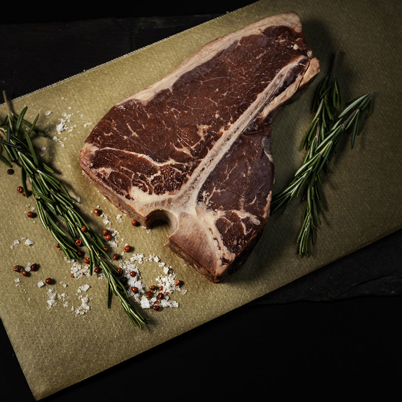 Organic beef steak