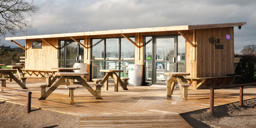 Solar Shack Farm Shop in Rossett, Wrexham