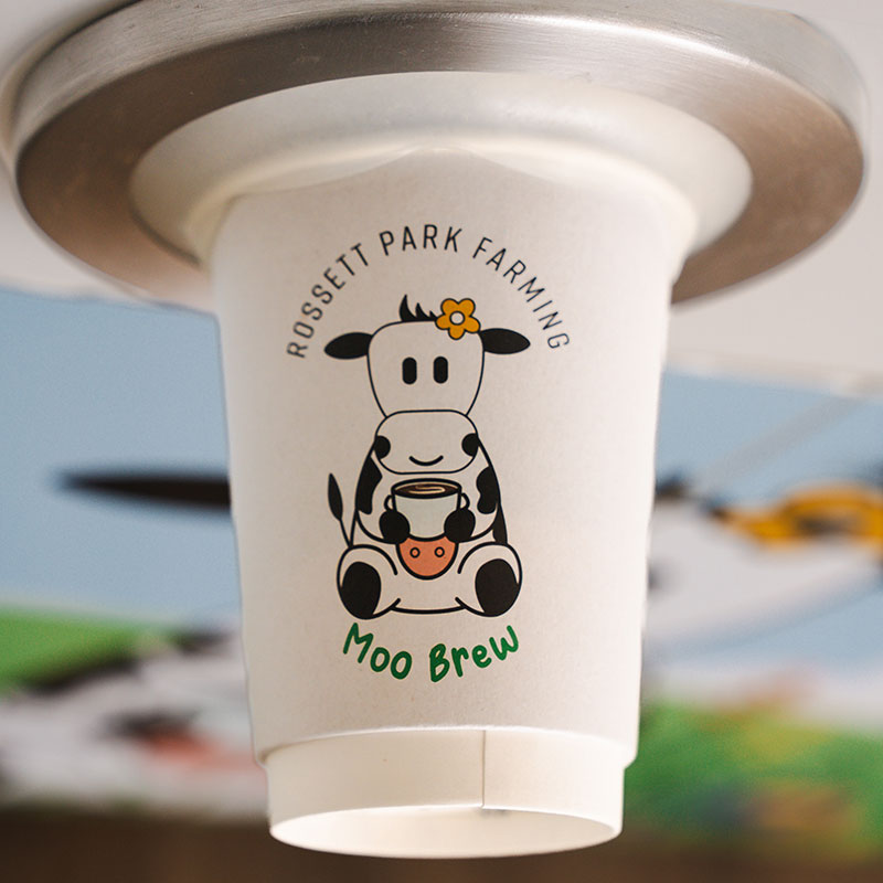 Moo Brew coffee