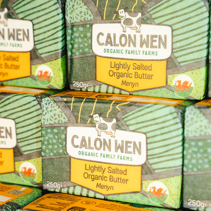 Calon Wen organic butter